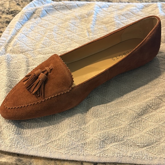 Talbots NiP 8.5W Dark Rum Francesca Tassels - Picture 3 of 4